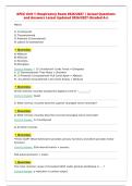 APEX Unit 1&Omega;₧&euml; Respiratory Exam 2026&Gamma;&ecirc;&ograve;2027 &cap;&boxUl;&pound; Actual Questions and Answers Latest Updated