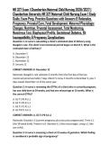 NR 327 Exam 1 Chamberlain Maternal Child Nursing 2026&sol;2027 &vert; Chamberlain University NR 327 Maternal-Child Nursing Exam 1 Study Guide&comma; Exam Prep&comma; Practice Questions with Answers & Rationales&comma; Pregnancy&comma; Prenatal Care&comma; Fetal Development&comma; Maternal Physiologi