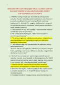 NR605 MIDTERM EXAM &sol; NR 605 MIDTERM ACTUAL EXAM COMPLETE &NewLine;REAL QUESTIONS AND WELL ELABORATED ANSWERS &lpar;CORRECT &NewLine;VERIFIED ANSWERS&rpar; LATEST UPDATES 