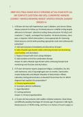 NRNP 6531 FINAL EXAMS 2026 &lpar;3 VERSIONS&rpar; ACTUAL EXAM WITH ALL &NewLine;300 COMPLETE QUESTIONS AND WELL ELABORATED ANSWERS &NewLine;&lpar;CORRECT VERIFIED ANSWERS&rpar; NEWEST UPDATED VERSION &vert;ALREADY &NewLine;GRADED A&plus; 