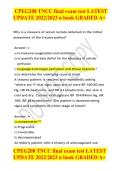 TNCC Final Exam Test 2022 &vert; Trauma Nursing Core Course Questions&comma; Answers & Study Guide 2026&sol;2027