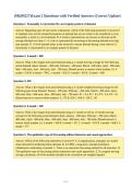 &lpar;MQM227&rpar;Exam 2 Questions with Verified Answers &lpar;Correct Update&rpar;