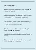 UNC EXSS 380 Exam 2 PDF 2026 &vert; Questions & Study Guide