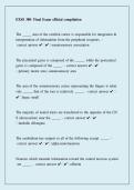 EXSS 380 Final Exam Official Compilation PDF 2026 &vert; Study Guide