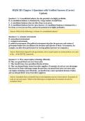 MQM 385 Chapter 3 Questions with Verified Answers &lpar;Correct&NewLine;Update&rpar;