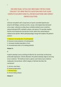 NSG 3850 EXAM &sol; ACTUAL NSG 3850 EXAM 3 PATHO II EXAM &NewLine;2026&sol;2027 TEST BANK PRACTICE QUESTIONS AND STUDY GUIDE &NewLine;COMPLETE ACCURATE EXAM FULL REVISED QUESTIONS AND CORRECT &NewLine;VERIFIED SOLUTIONS