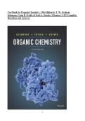 Test Bank for Organic Chemistry&comma; 13th Edition by T&period; W&period; Graham Solomons&comma; Craig B&period; Fryhle & Scott A&period; Snyder &vert; Chapters 1&ndash;25 &vert; Complete Questions & Answers &vert; 2027&NewLine;