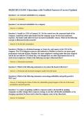 MQM 385 EXAM 3 Questions with Verified Answers &lpar;Correct Update&rpar;