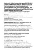 Chamberlain NR 442 Exam 1 Community Health Nursing 2026&sol;2027 &vert; NR442 Community Health Nursing Exam 1 Study Guide&comma; Chamberlain Nursing Exam Prep&comma; Practice Questions with Answers & Rationales&comma; Community Assessment&comma; Windshield Survey&comma; Levels of Prevention&comma; E
