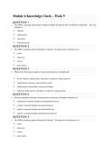 Advanced Pathophysiology Module 6 Knowledge Check &vert; Study Guide&comma; Practice Questions&comma; Answers & Exam Review 2026&sol;2027