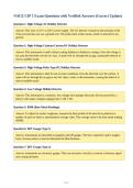 NACE CIP 1 Exam Questions with Verified Answers &lpar;Correct Update&rpar;