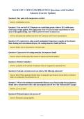 NACE CIP 1 CBT EXAM PRACTICE Questions with Verified&NewLine;Answers &lpar;Correct Update&rpar;