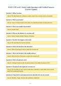 NACE CIP Level 1 Study Guide Questions with Verified Answers&NewLine;&lpar;Correct Update&rpar;