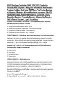 NR 607 Final Exam Chamberlain PMHNP 2026&sol;2027 &vert; Chamberlain University NR607 Diagnosis & Management in Psychiatric-Mental Health III Practicum Final Exam Study Guide&comma; PMHNP Exam Prep&comma; Practice Questions with Answers & Rationales&comma; Advanced Psychiatric Asse