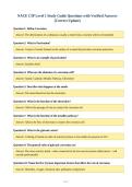 Package Deal-&semi;&semi;NACE CIP Exams with CORRECT Answers &lpar;NEW UPDATE&rpar;