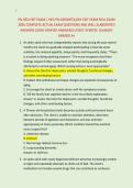 PN HESI EXIT EXAM &sol; HESI PN GERONTOLOGY EXIT EXAM REAL EXAM &NewLine;2026 COMPLETE ACTUAL EXAM QUESTIONS AND WELL ELABORATED &NewLine;ANSWERS &lpar;100&percnt; VERIFIED ANSWERS&rpar; LATEST UPDATES &vert;ALREADY &NewLine;GRADED A&plus;