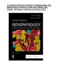 Test Bank for McCance & Huether&rsquo;s Pathophysiology&colon; The Biologic Basis for Disease in Adults and Children&comma; 10th Edition by Julia Rogers & Expert Contributors &vert; All Chapters &vert; Questions & Answers &vert; 2027