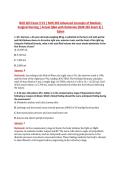 NUR 265 Exam 3 V1&ndash;V3 &vert; NUR 265 Advanced Concepts of Medical Surgical Nursing &vert; Actual Q&A with Rationale &lpar;NUR265 Exam 3&rpar; &vert; Galen