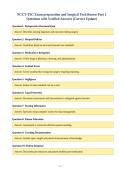 Package Deal-&semi;&semi;NCCT Exams with CORRECT Answers 