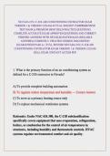 NEVADA &lpar;NV&rpar; C-21B AIR CONDITIONING CONTRACTOR EXAM &NewLine;VERSION 1 & VERSION 2 EXAM ACTUAL 2026&sol;2027 COMPREHENSIVE &NewLine;TEST BANK & PREMIUM HIGH YIELD PRACTICE QUESTIONS &NewLine;COMPLETE ACCURATE EXAM APPROVED QUESTIONS AND CORRECT &NewLine;VERIFIED ANSWERS WITH DETAILED RAT