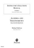 Instructor&rsquo;s Solutions Manual &ndash; Algebra and Trigonometry 11th Edition Michael Sullivan &vert; Step-by-Step Solutions &vert; Comprehensive Coverage &vert; Rated A&plus;