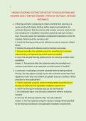 VIRGINIA FLOORING CONTRACTOR SPECIALTY EXAM QUESTIONS AND &NewLine;ANSWERS 2026 &vert; VERIFIED ANSWERS &vert; PRACTICE TEST Q&A &vert; DETAILED &NewLine;RATIONALES 