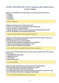 NCTRC EXAM PRACTICE TEST 2 Questions with Verified Answers&NewLine;&lpar;Correct Update&rpar;