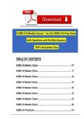 CHEM 210 Biochemistry Module 1 to 8 Exams' & Final Exam &lpar;2026 &sol; 2027&rpar; Portage Learning Questions and Verified Answers&comma; 100&percnt; Guarantee Pass&NewLine;