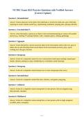 NCTRC Exam 2025 Practice Questions with Verified Answers&NewLine;&lpar;Correct Update&rpar;