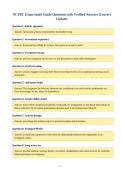 NCTRC Exam Study Guide Questions with Verified Answers &lpar;Correct&NewLine;Update