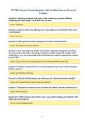NCTRC Practice Exam Questions with Verified Answers &lpar;Correct&NewLine;Update&rpar;