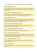 Nctrc exam Questions with Verified Answers &lpar;Correct Update&rpar;