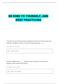 MAR 3203 CHAPTER 7 QUESTIONS WITH 100&percnt; CORRECT ANSWERS
