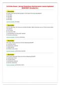 CCI Echo Exam &vert; Actual Questions And Answers Latest Updated&NewLine;2026&sol;2027 &lpar;Graded A&plus;&rpar;