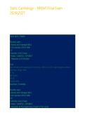 Static Cardiology &ndash; NREMT&period;Final Exam 20262027&period;&NewLine;