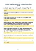 Network&plus; Chapter 8 Questions with Verified Answers &lpar;Correct&NewLine;Update&rpar;