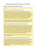 Network&plus; Guide to Networks &lpar;8th Ed&period;&rpar; - Chapter 8 Written Questions with Verified Answers &lpar;Correct Update&rpar;
