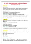 CEN Exam 2 &vert; Actual Questions and Answers Latest Updated&NewLine;2026&sol;2027 &lpar;Graded A&plus;&rpar;