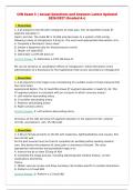 CEN Exam 3 &vert; Actual Questions and Answers Latest Updated&NewLine;2026&sol;2027 &lpar;Graded A&plus;&rpar;&NewLine;