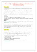 CEN Exam 5 &vert; Actual Questions and Answers Latest Updated&NewLine;2026&sol;2027 &lpar;Graded A&plus;&rpar;&NewLine;