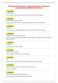 CEN Exam Practice quiz 2 &vert; Actual Questions and Answers&NewLine;Latest Updated 2026&sol;2027 &lpar;Graded A&plus;&rpar;