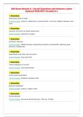 CEN Exam Review A &vert; Actual Questions and Answers Latest&NewLine;Updated 2026&sol;2027 &lpar;Graded A&plus;&rpar;&NewLine;