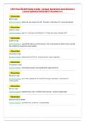 CEN Final EXAM Study Guide &vert; Actual Questions and Answers&NewLine;Latest Updated 2026&sol;2027 &lpar;Graded A&plus;&rpar;
