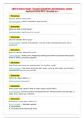 CEN Practice Exam &vert; Actual Questions and Answers Latest&NewLine;Updated 2026&sol;2027 &lpar;Graded A&plus;&rpar;&NewLine;
