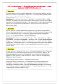 CEN Practice Exam 3 &vert; Actual Questions and Answers Latest&NewLine;Updated 2026&sol;2027 &lpar;Graded A&plus;&rpar;