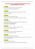CEN Practice Test &vert; Actual Questions and Answers Latest&NewLine;Updated 2026&sol;2027 &lpar;Graded A&plus;&rpar;