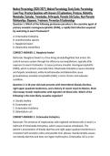 Medical Parasitology 2026&sol;2027 &vert; Medical Parasitology Study Guide&comma; Parasitology Exam Prep&comma; Practice Questions with Answers & Explanations&comma; Protozoa&comma; Helminths&comma; Nematodes&comma; Cestodes&comma; Trematodes&comma; Arthropods&comma; Parasite Life Cycles&comma; Host-Parasite Relationships&comma;