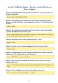 Network&plus; 8th Edition Chapter 1 Questions with Verified Answers&NewLine;&lpar;Correct Update&rpar;