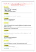 CEN Test Review &vert; Exam Actual Questions And Answers Latest&NewLine;Updated 2026&sol;2027 &lpar;Graded A&plus;&rpar;