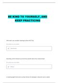 CBSPD PRACTICE EXAM 2 QUESTIONS WITH 100&percnt; CORRECT ANSWERS&period;&period;